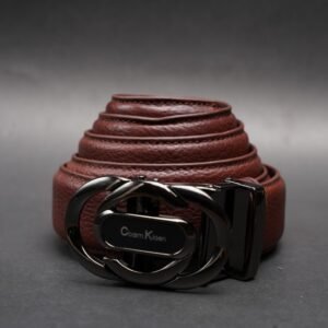 Alternative view of Zays Handcrafted Imported Genuine Leather Auto Gear Belt for Men – Premium Quality, Adjustable, Stylish & Durable - BC122