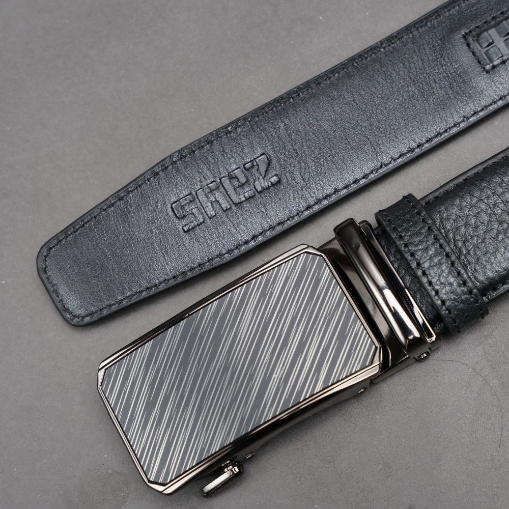 Zays Handcrafted Imported Genuine Leather Auto Gear Belt for Men – Premium Quality, Adjustable, Stylish & Durable - BC127 - Image 11