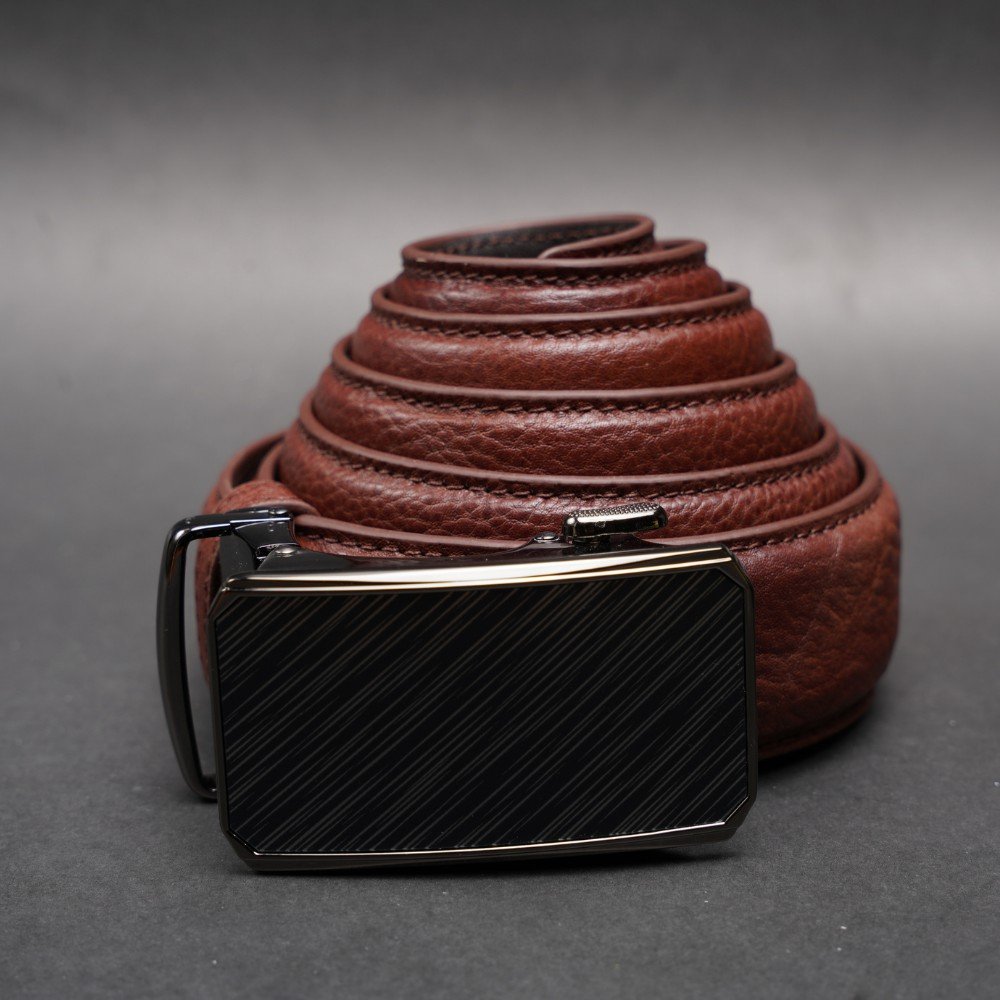 Zays Handcrafted Imported Genuine Leather Auto Gear Belt for Men – Premium Quality, Adjustable, Stylish & Durable - BC127 - Image 14