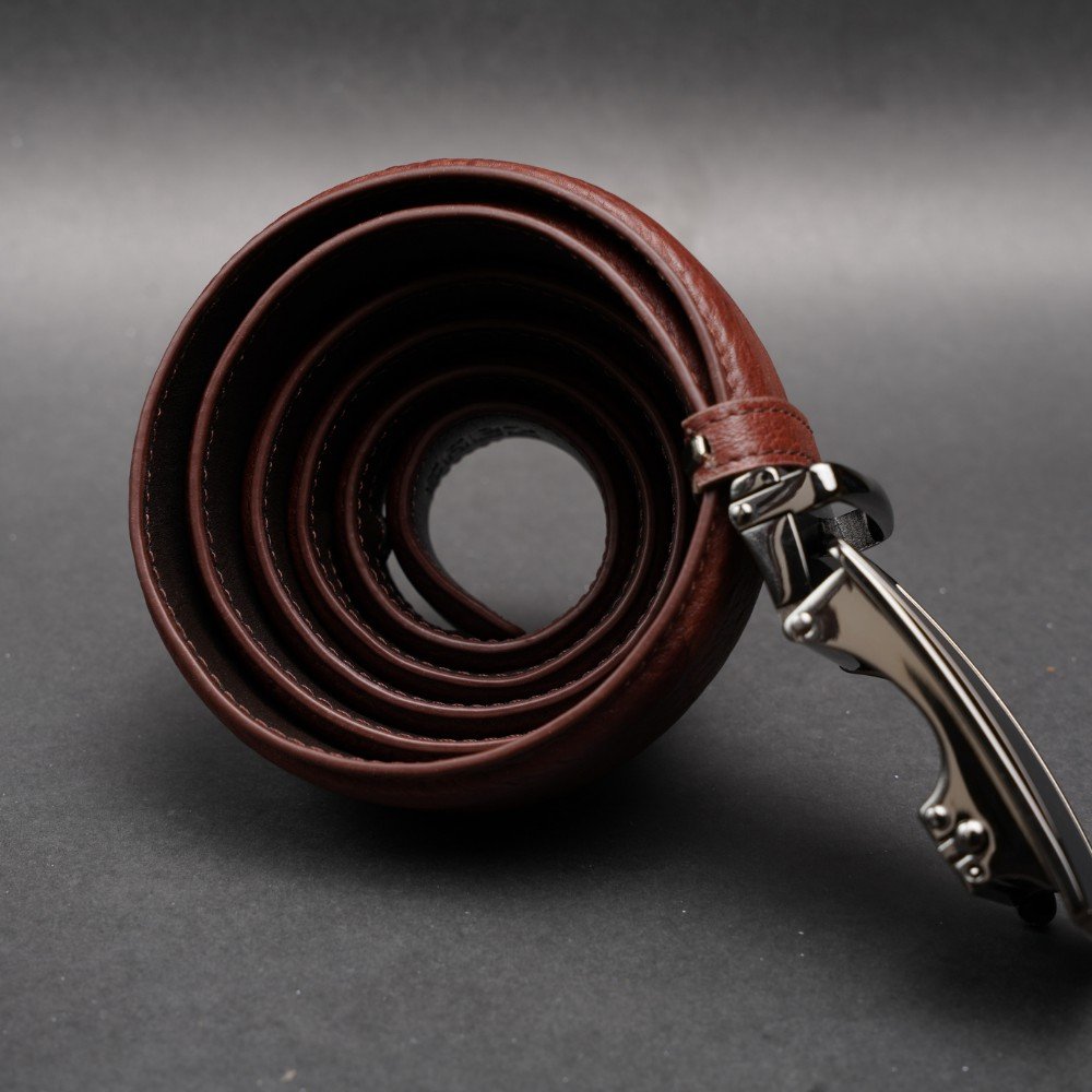 Zays Handcrafted Imported Genuine Leather Auto Gear Belt for Men – Premium Quality, Adjustable, Stylish & Durable - BC127 - Image 6