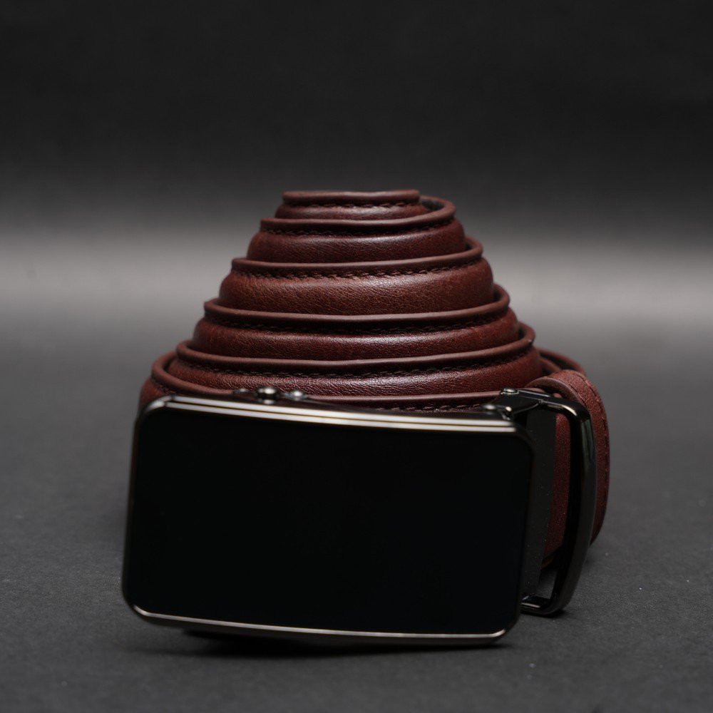 Zays Handcrafted Imported Genuine Leather Auto Gear Belt for Men – Premium Quality, Adjustable, Stylish & Durable - BC138 - Image 13