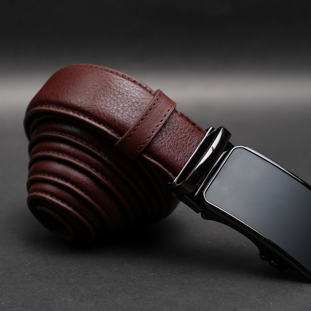 Zays Handcrafted Imported Genuine Leather Auto Gear Belt for Men – Premium Quality, Adjustable, Stylish & Durable - BC138 - Image 11
