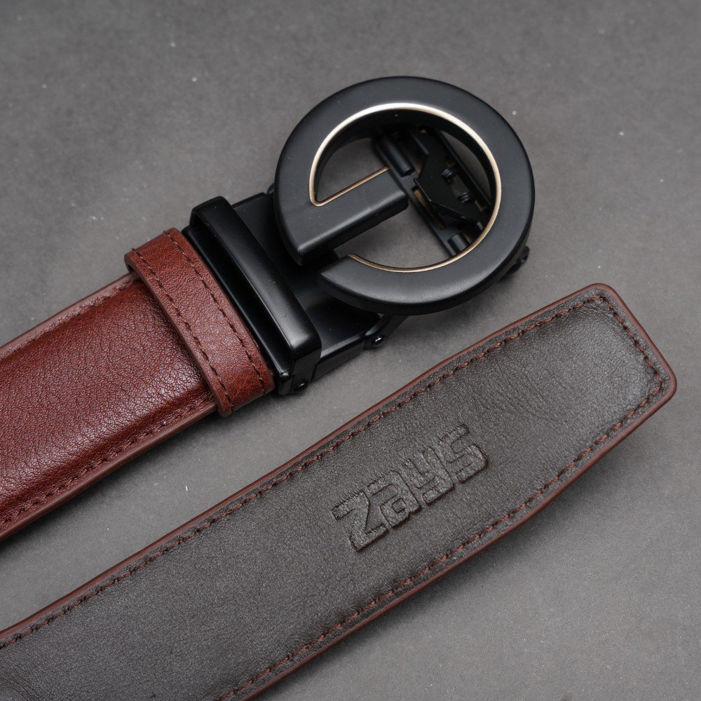 Zays Handcrafted Imported Genuine Leather Auto Gear Belt for Men – Premium Quality, Adjustable, Stylish & Durable - BC139 - Image 16
