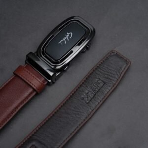 Alternative view of Zays Handcrafted Imported Genuine Leather Auto Gear Belt for Men – Premium Quality, Adjustable, Stylish & Durable - BC142