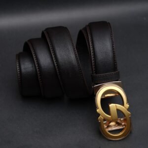 Alternative view of Zays Handcrafted Imported Genuine Leather Auto Gear Belt for Men – Premium Quality, Adjustable, Stylish & Durable - BC146