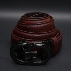 Alternative view of Zays Handcrafted Imported Genuine Leather Auto Gear Belt for Men – Premium Quality, Adjustable, Stylish & Durable - BC149