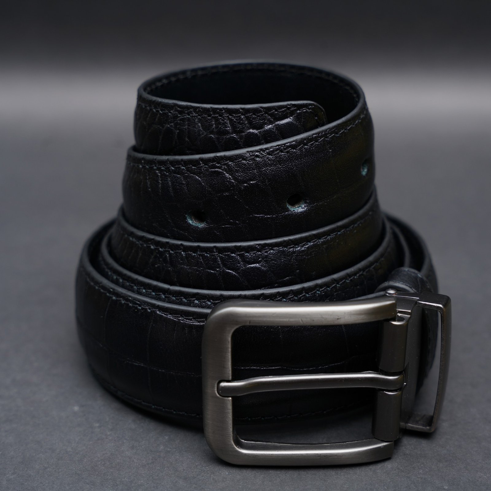 Zays Handcrafted Genuine Leather Belt for Men – Premium Quality, Adjustable, Stylish & Durable (BC101-L) - Image 3