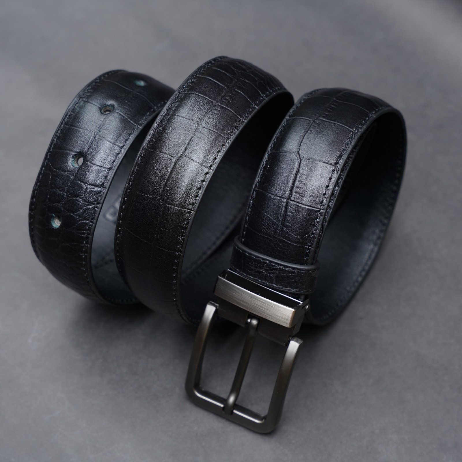 Zays Handcrafted Genuine Leather Belt for Men – Premium Quality, Adjustable, Stylish & Durable (BC101-L) - Image 8