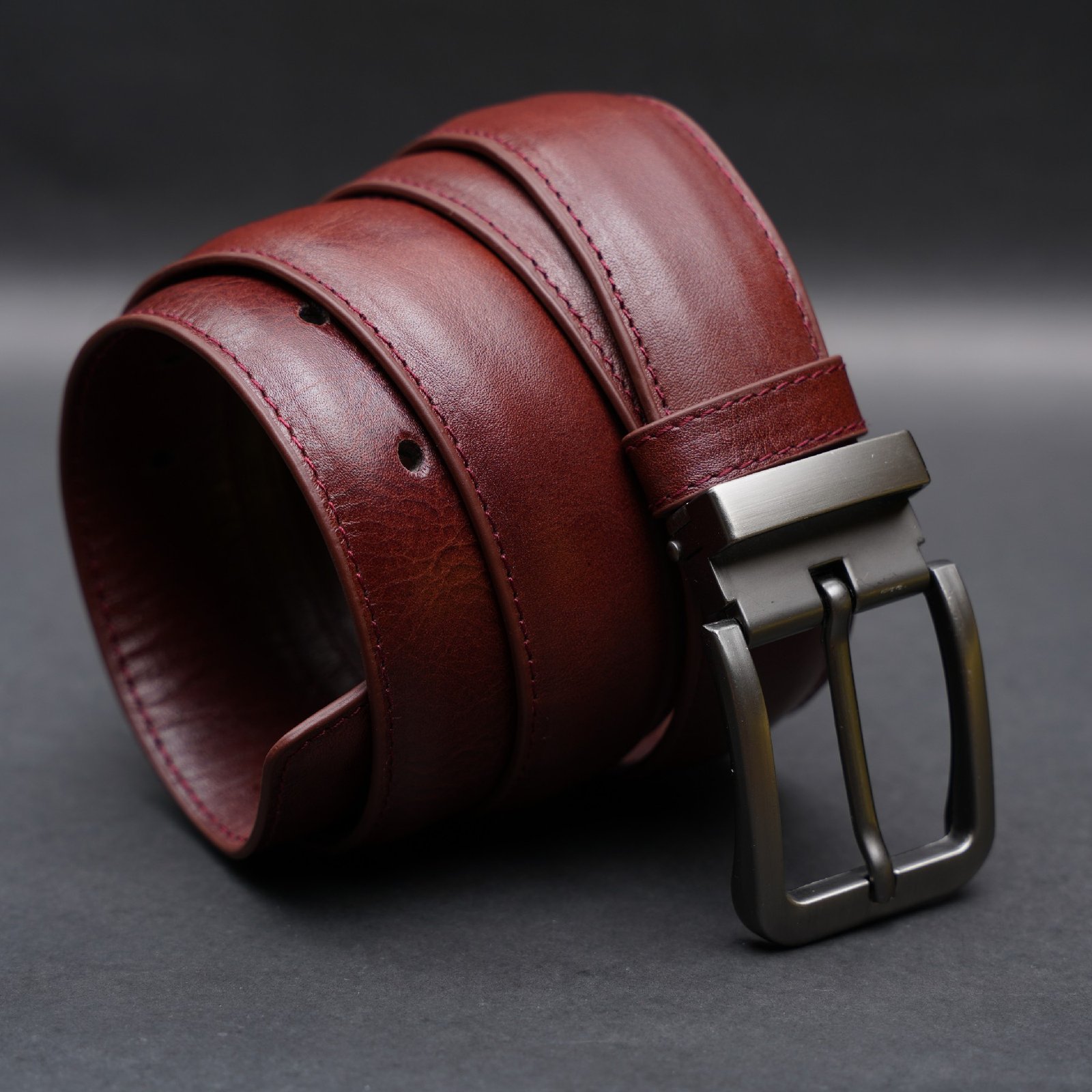 Zays Handcrafted Genuine Leather Belt for Men – Premium Quality, Adjustable, Stylish & Durable (BC101-L) - Image 4