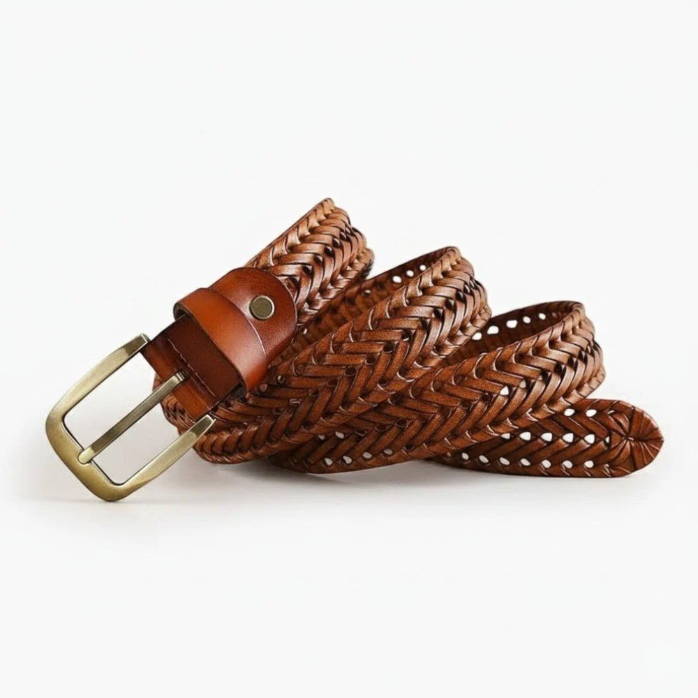 Zays Handcrafted Genuine Leather Belt for Men – Premium Quality, Adjustable, Stylish & Durable - (MB143-146) - Image 22