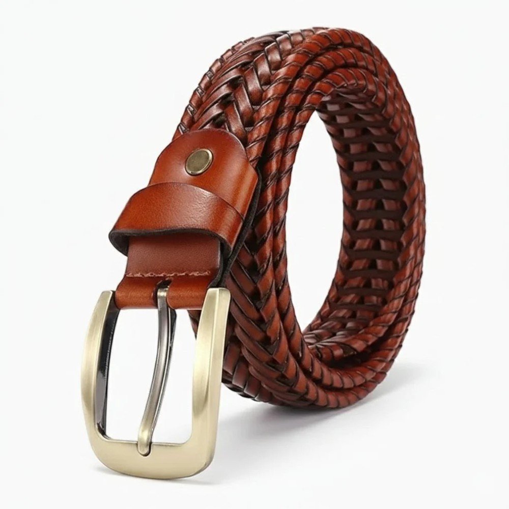 Zays Handcrafted Genuine Leather Belt for Men – Premium Quality, Adjustable, Stylish & Durable - (MB143-146) - Image 24