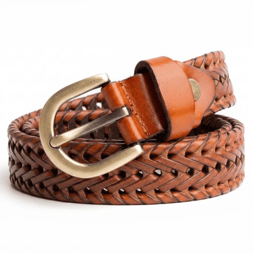 Zays Handcrafted Genuine Leather Belt for Unisex – Premium Quality, Adjustable, Stylish & Durable (WB101-104) - Image 16