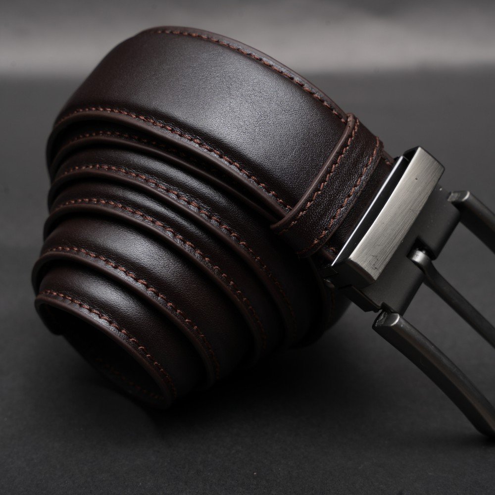 Zays Handcrafted Genuine Leather Belt for Men – Premium Quality, Adjustable, Stylish & Durable (BC102-R) - Image 12