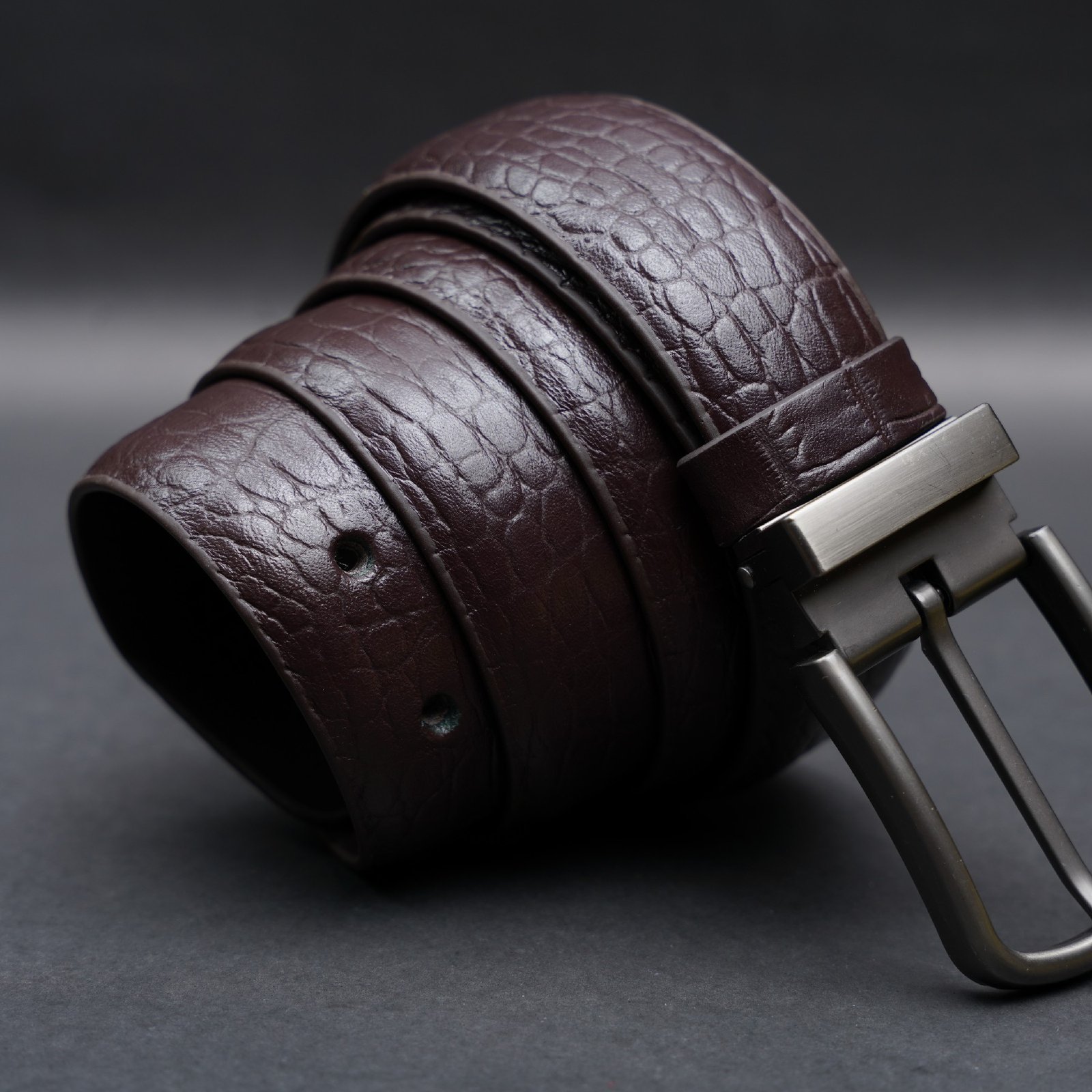 Zays Handcrafted Genuine Leather Belt for Men – Premium Quality, Adjustable, Stylish & Durable (BC102-L) - Image 4