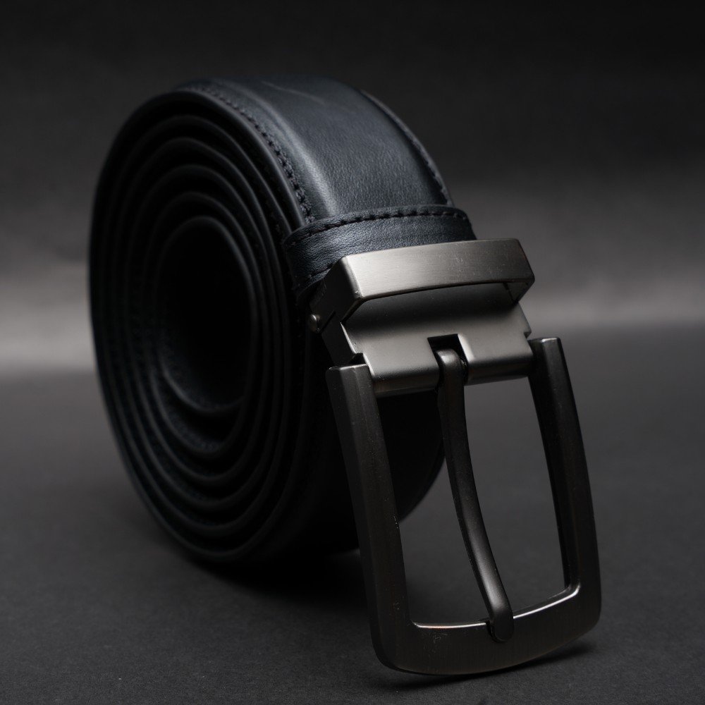 Zays Handcrafted Genuine Leather Belt for Men – Premium Quality, Adjustable, Stylish & Durable (BC103-R) - Image 4