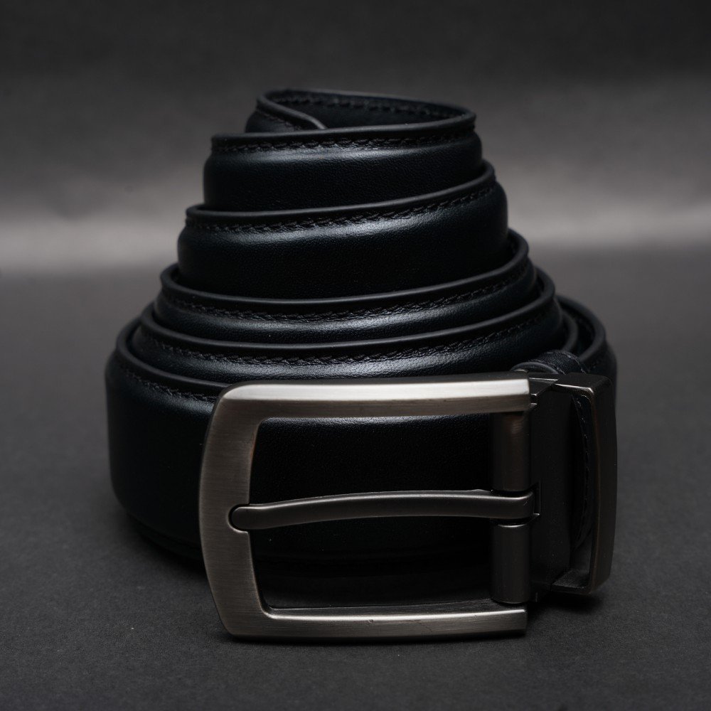 Zays Handcrafted Genuine Leather Belt for Men – Premium Quality, Adjustable, Stylish & Durable (BC103-R) - Image 2