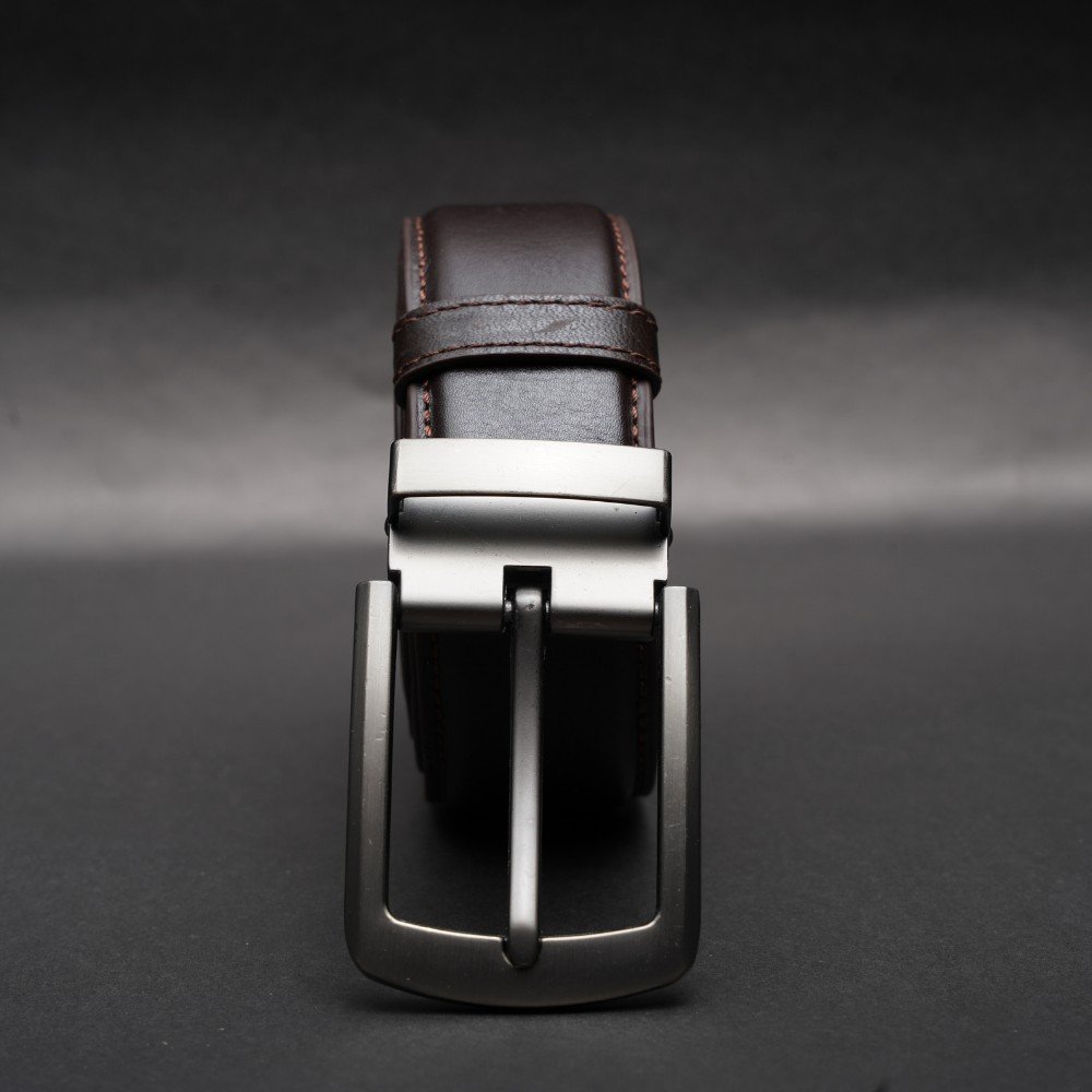 Zays Handcrafted Genuine Leather Belt for Men – Premium Quality, Adjustable, Stylish & Durable (BC103-R) - Image 6