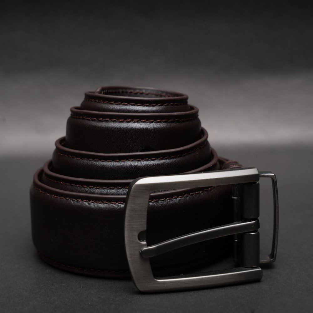 Zays Handcrafted Genuine Leather Belt for Men – Premium Quality, Adjustable, Stylish & Durable (BC103-R) - Image 11