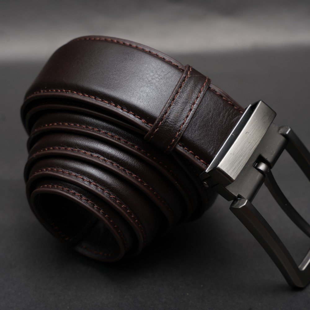 Zays Handcrafted Genuine Leather Belt for Men – Premium Quality, Adjustable, Stylish & Durable (BC103-R) - Image 15