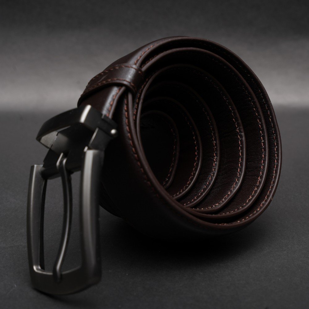 Zays Handcrafted Genuine Leather Belt for Men – Premium Quality, Adjustable, Stylish & Durable (BC103-R) - Image 13