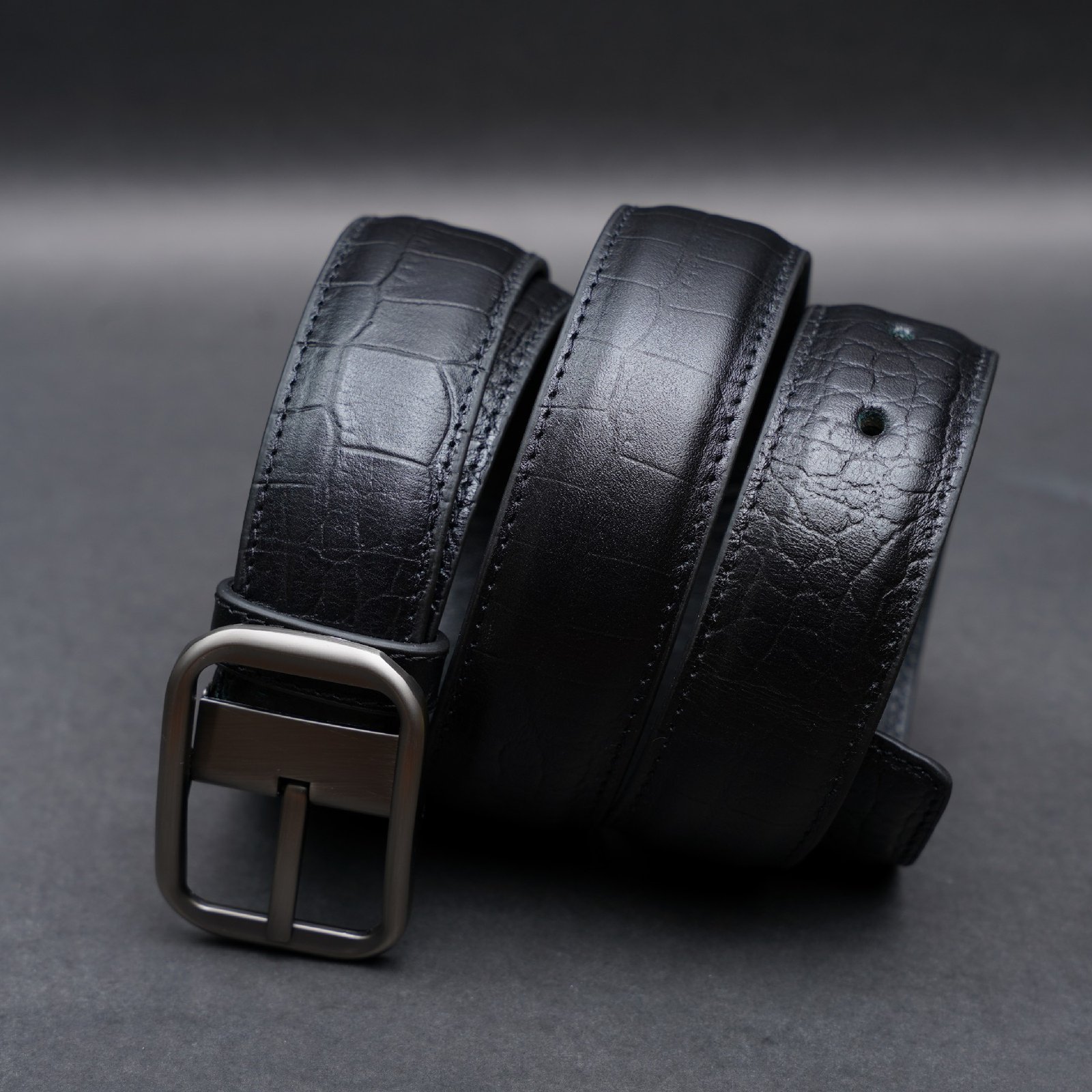 Zays Handcrafted Genuine Leather Belt for Men – Premium Quality, Adjustable, Stylish & Durable - BC109 - Image 15