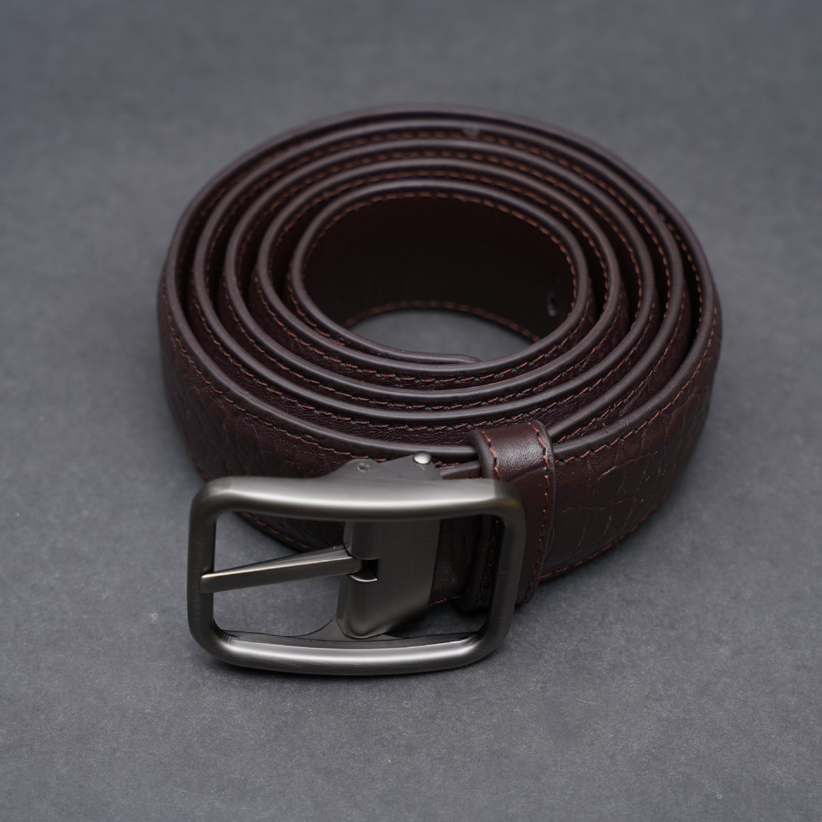 Zays Handcrafted Genuine Leather Belt for Men – Premium Quality, Adjustable, Stylish & Durable - BC109 - Image 22