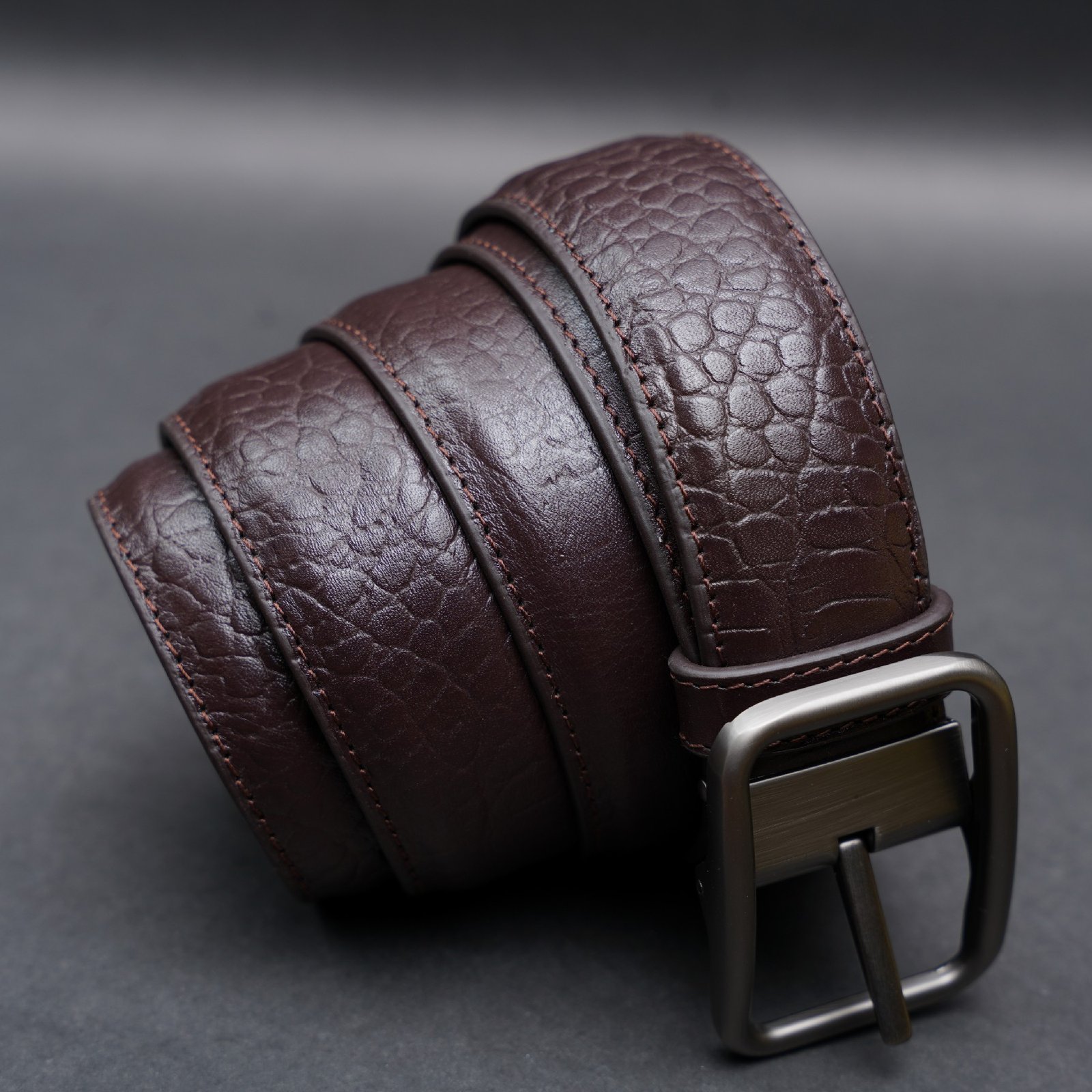 Zays Handcrafted Genuine Leather Belt for Men – Premium Quality, Adjustable, Stylish & Durable - BC109 - Image 9