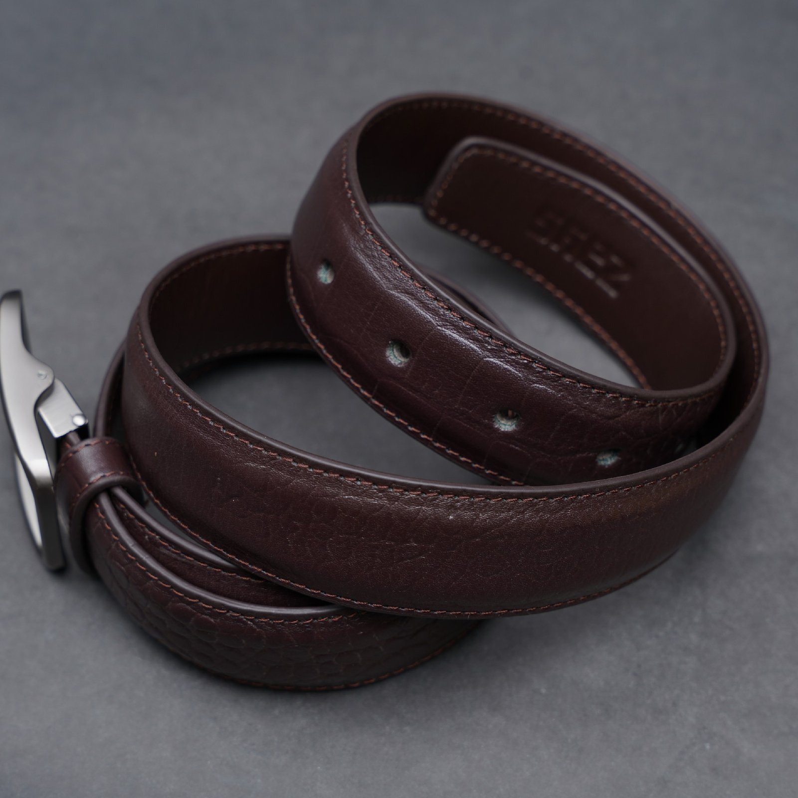 Zays Handcrafted Genuine Leather Belt for Men – Premium Quality, Adjustable, Stylish & Durable - BC109 - Image 12