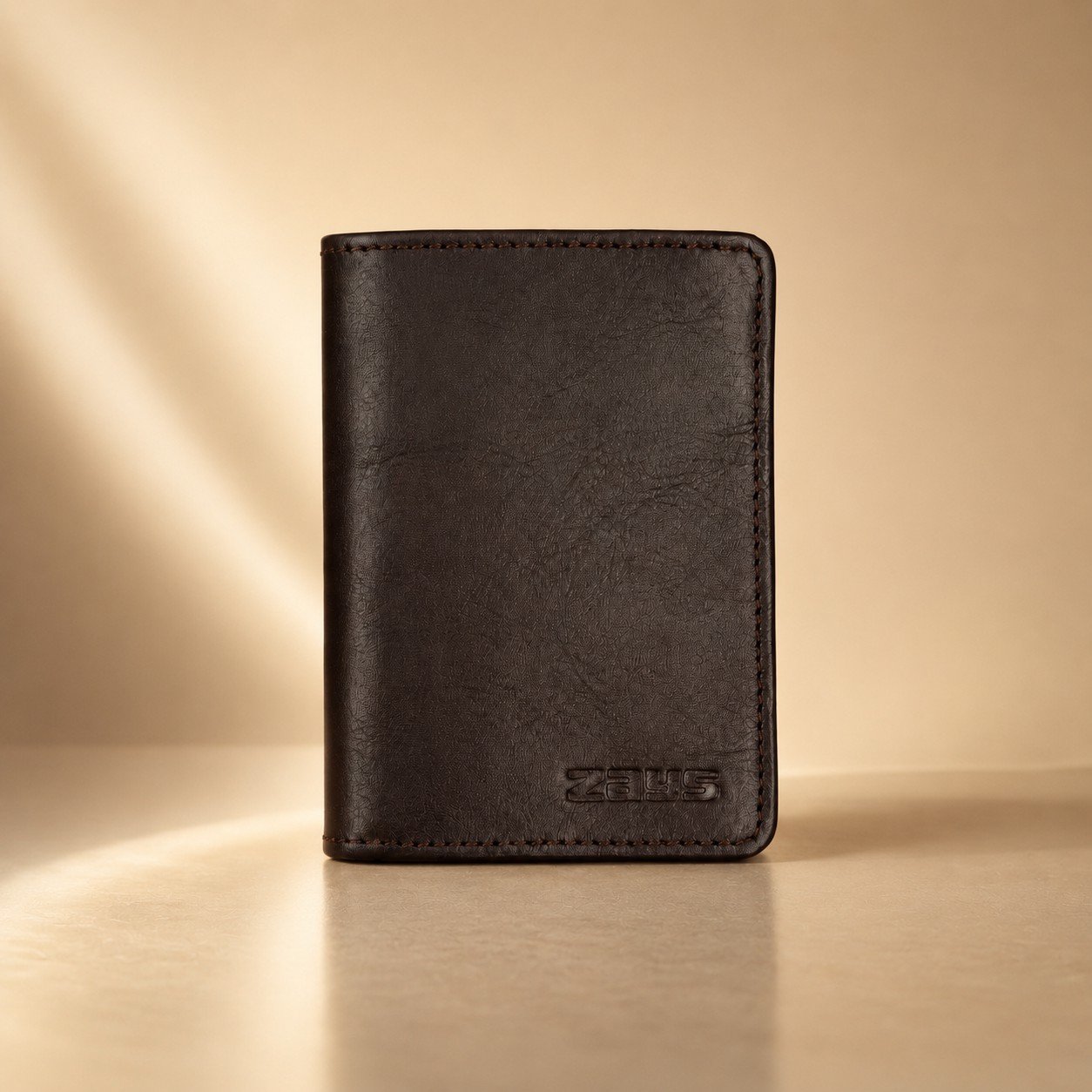 Zays Handcrafted Premium Leather Super Slim Card Holder Mini Wallet (CW121-122) - Image 13