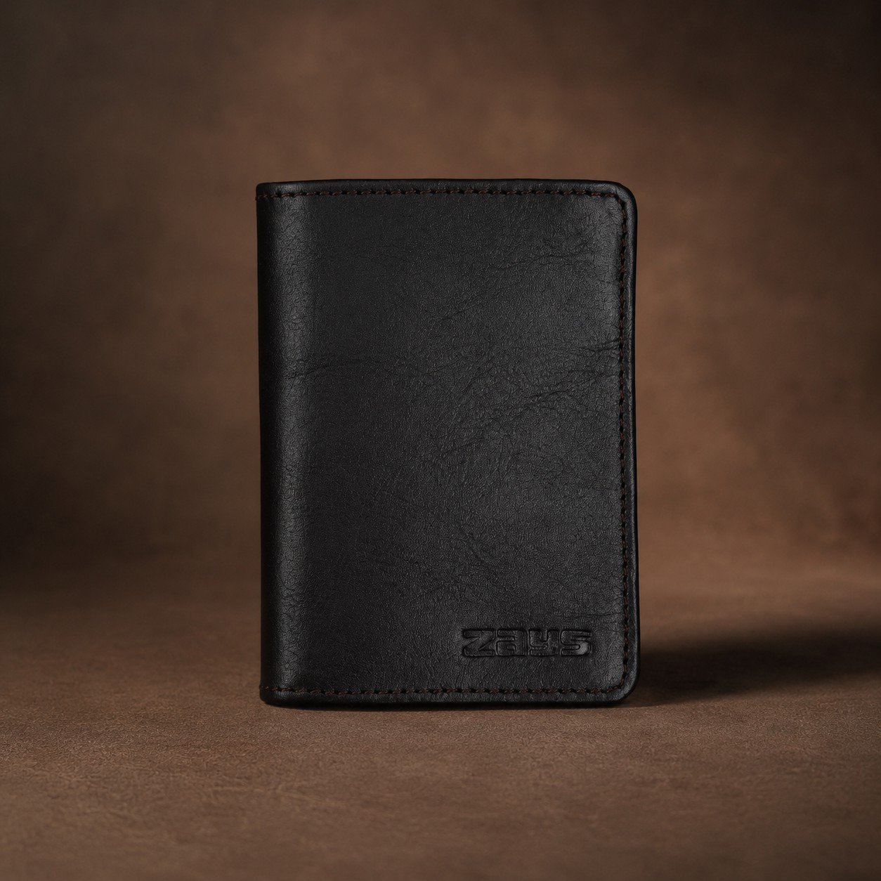 Zays Handcrafted Premium Leather Super Slim Card Holder Mini Wallet (CW121-122) - Image 2