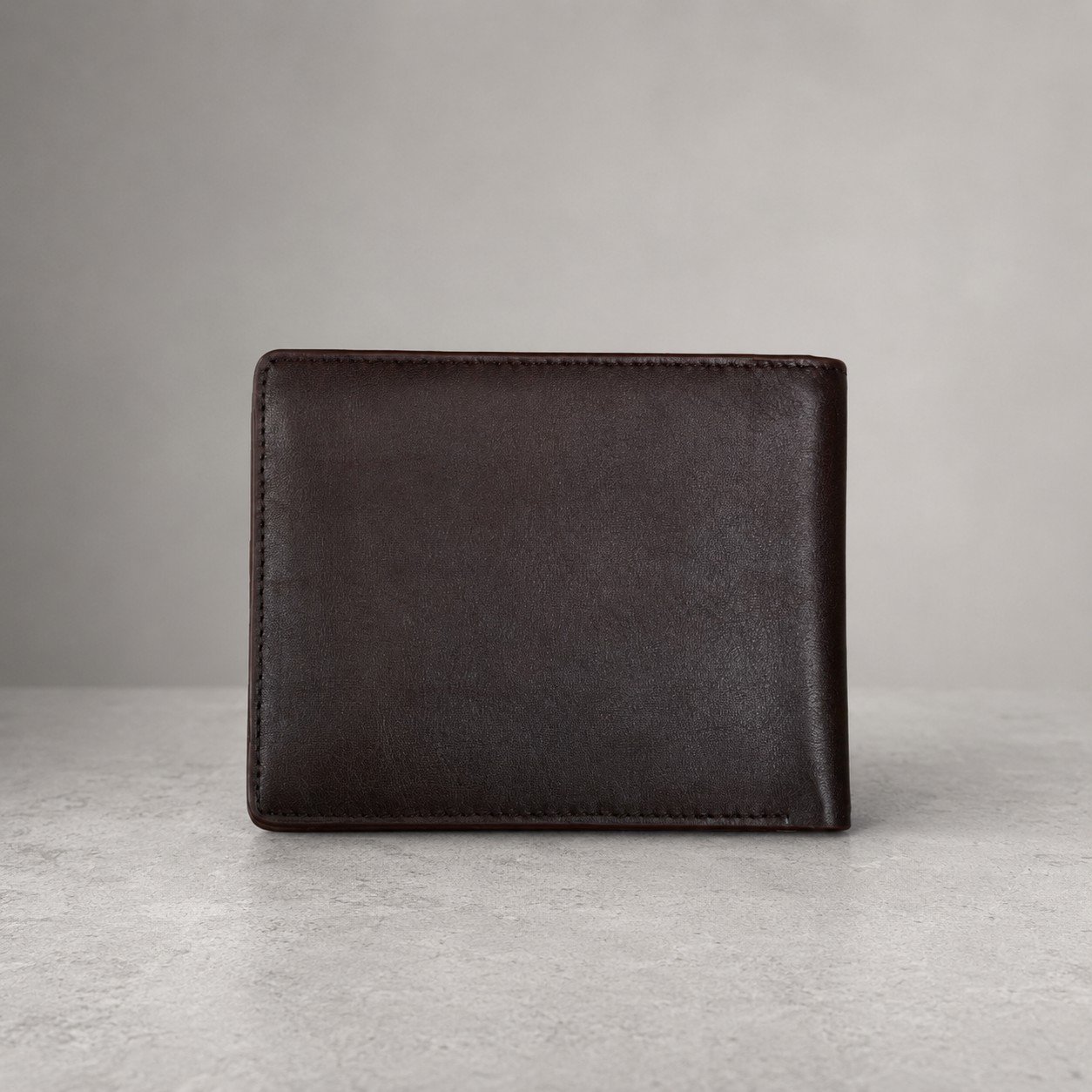 Zays Handcrafted Premium Leather Bifold Short Wallet (SW121-Chocolate) - Image 7
