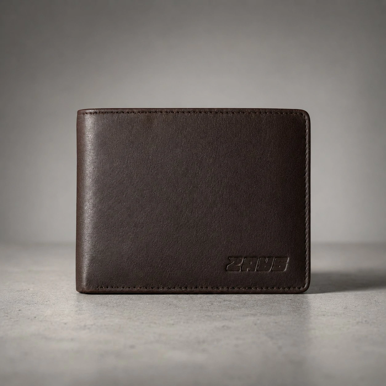 Zays Handcrafted Premium Leather Bifold Short Wallet - W103 - Image 10