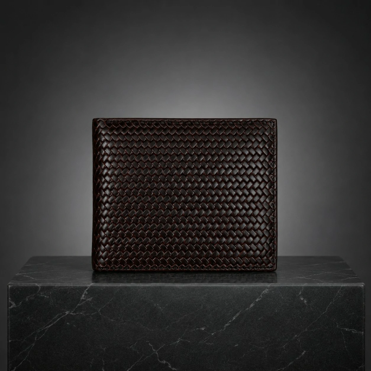 Zays Handcrafted Premium Leather Bifold Short Wallet - W104 - Image 9