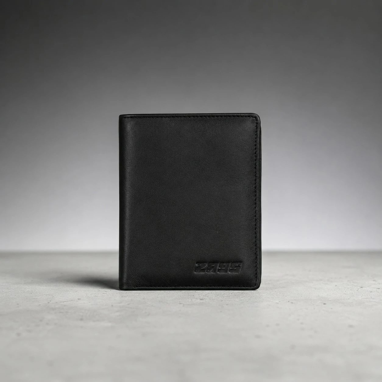 Zays Handcrafted Premium Leather Bifold Short Wallet - W107 - Image 12