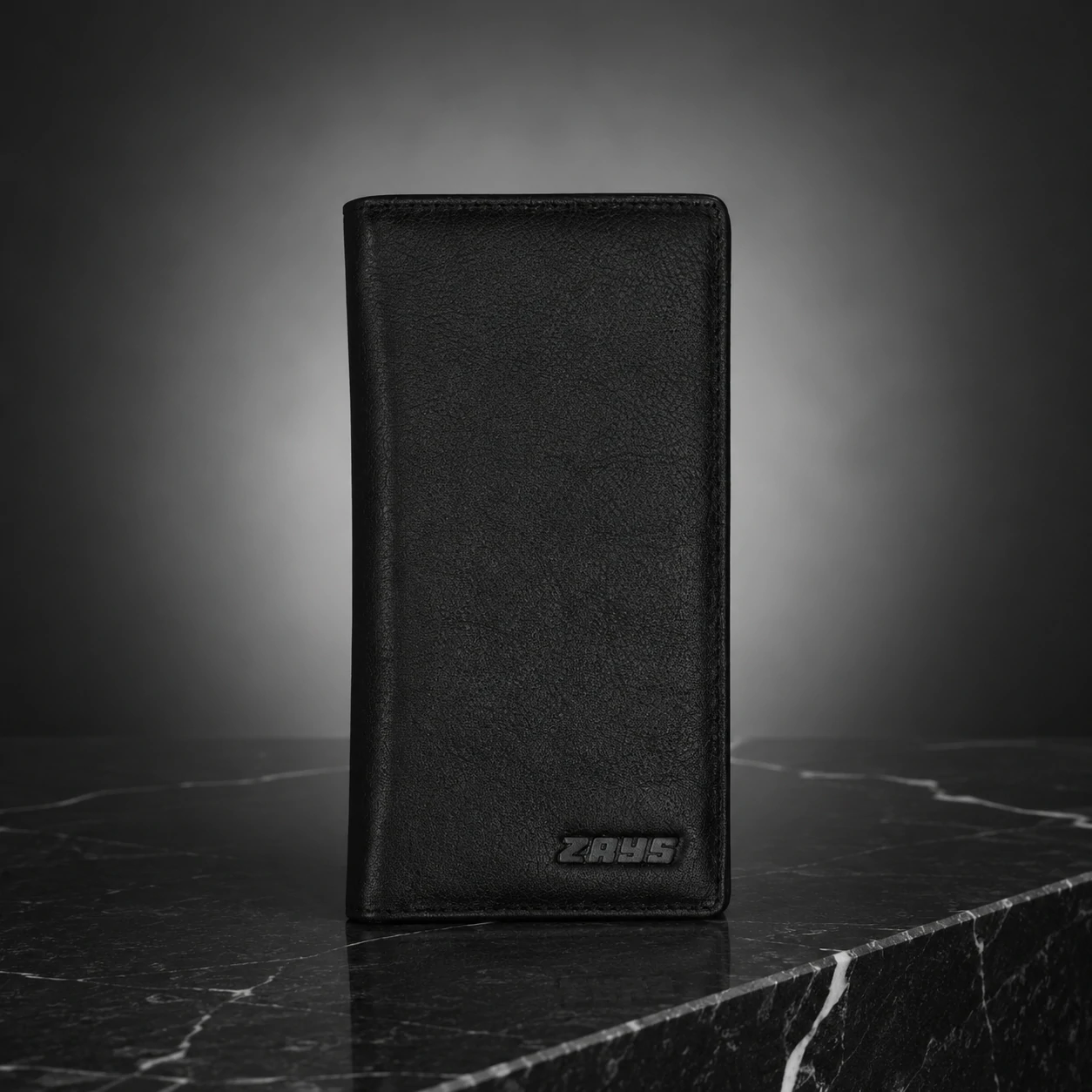 Zays Handcrafted Premium Eco-Friendly Leather Long Wallet for Mobile and Many things - W108 - Image 7