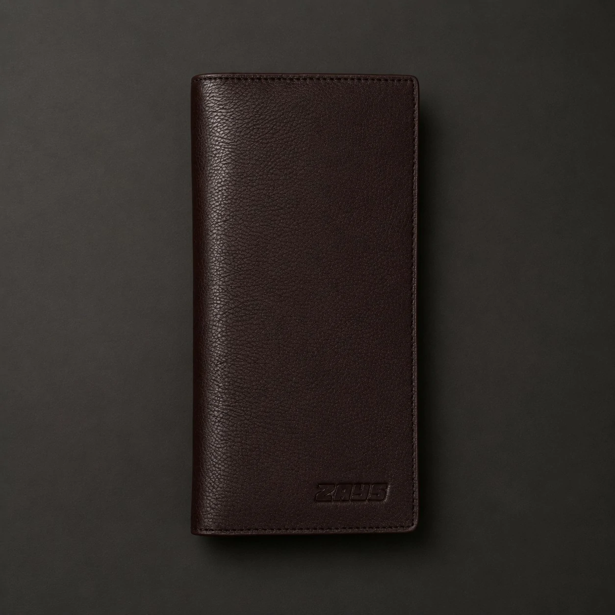 Zays Handcrafted Premium Eco-Friendly Leather Long Wallet for Mobile and Many things - W110 - Image 9