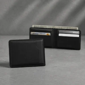 Alternative view of Zays Handcrafted Premium Leather Bifold Short Wallet - W111