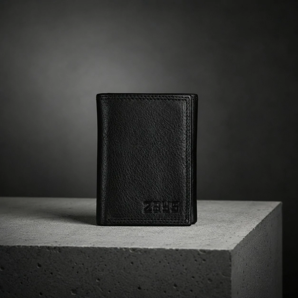 Zays Handcrafted Premium Leather Trifold Short Wallet - W113 - Image 4