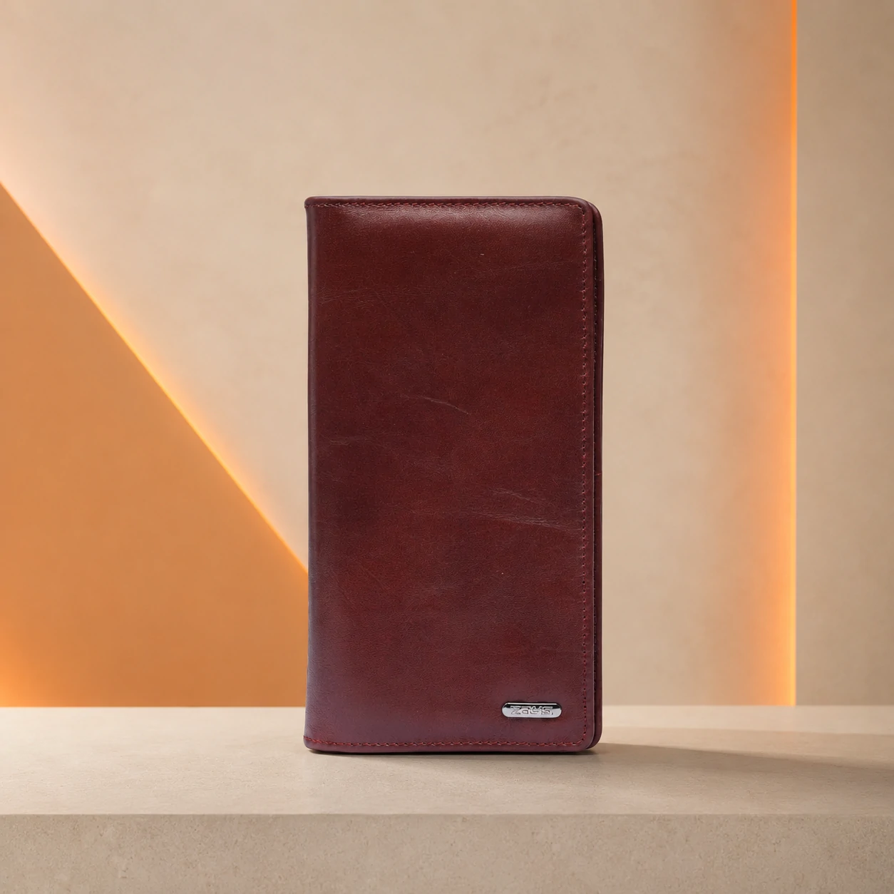 Zays Handcrafted Premium Eco-Friendly Leather Long Wallet for Mobile and Many things - W115 - Image 7