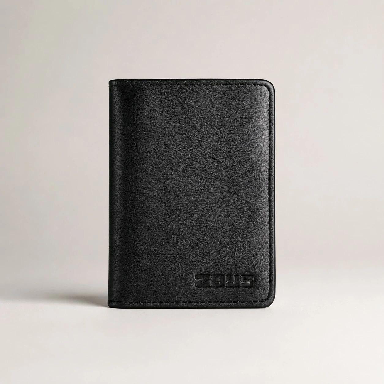 Zays Handcrafted Premium Leather Super Slim Card Holder Mini Wallet - W121 - Image 11
