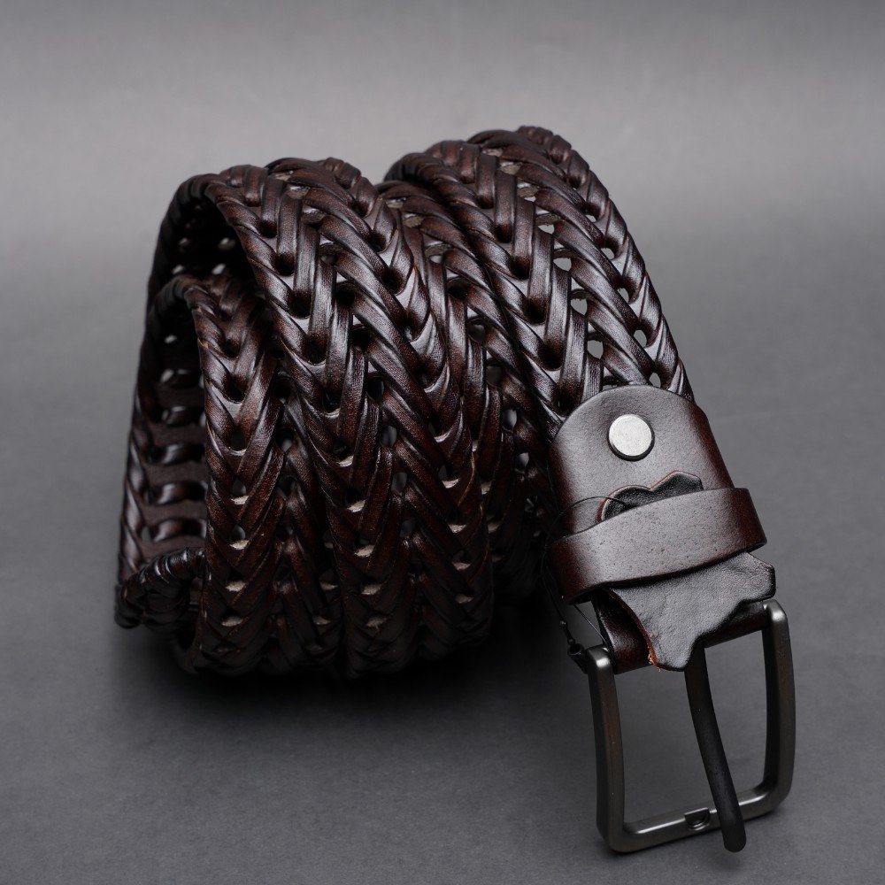 Zays Handcrafted Genuine Leather Belt for Men – Premium Quality, Adjustable, Stylish & Durable - (MB143-146) - Image 6
