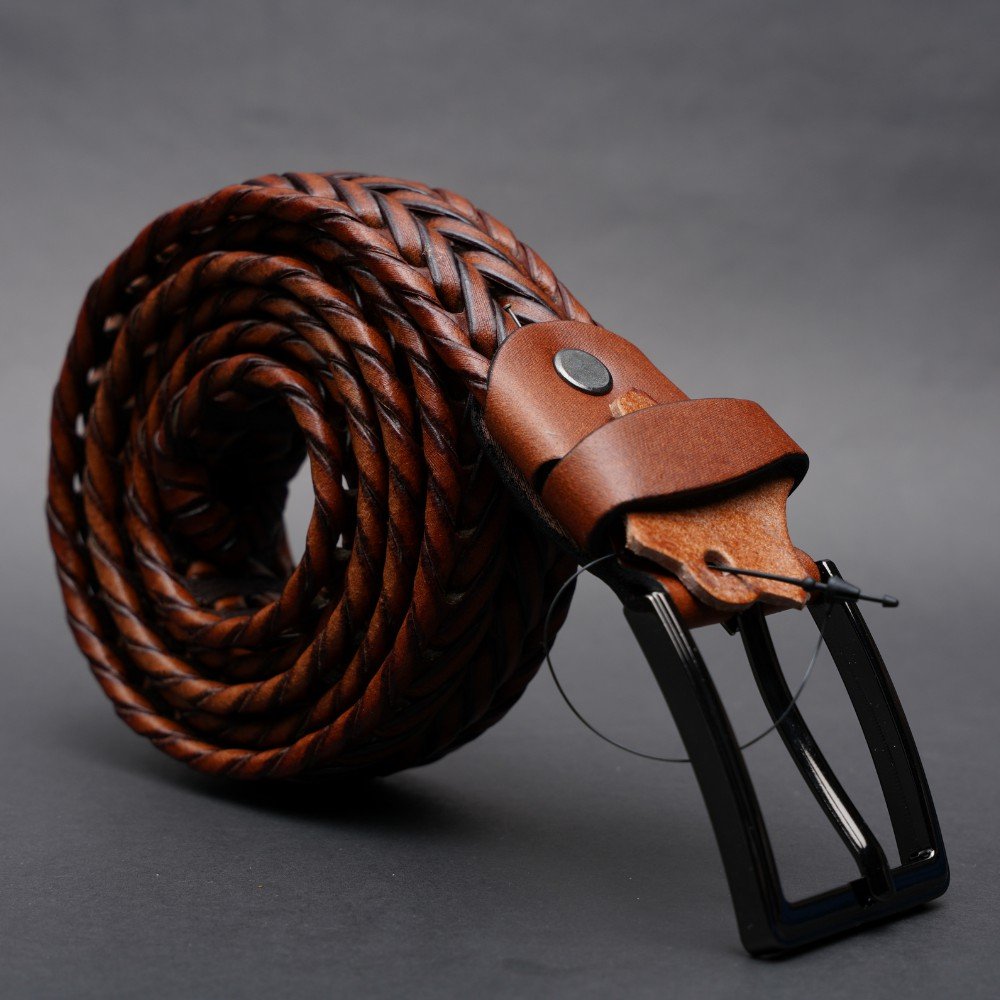 Zays Handcrafted Genuine Leather Belt for Men – Premium Quality, Adjustable, Stylish & Durable - (MB143-146) - Image 28