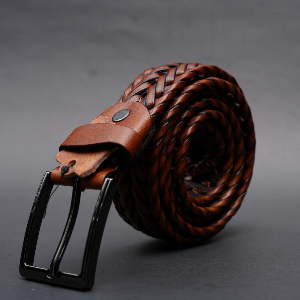 Zays Handcrafted Genuine Leather Belt for Men – Premium Quality, Adjustable, Stylish & Durable - (MB143-146) - Image 13