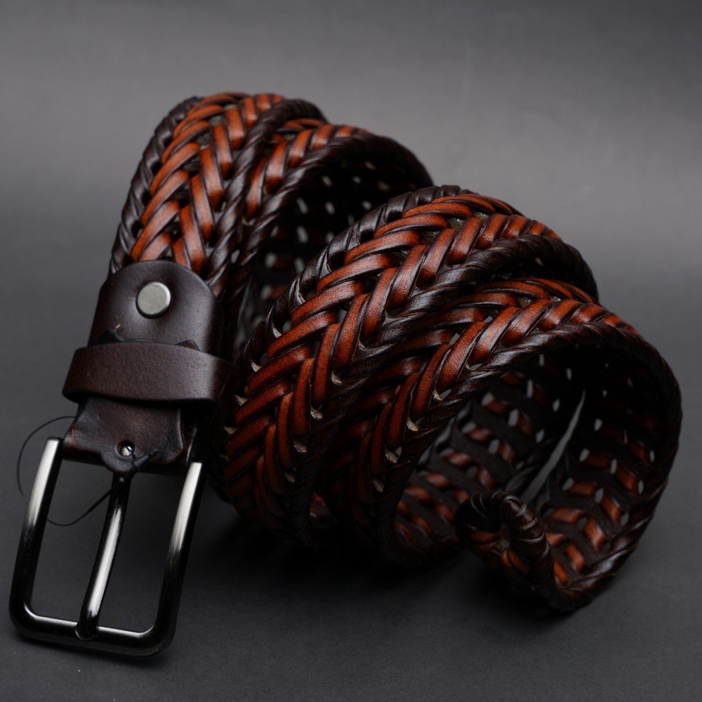 Zays Handcrafted Genuine Leather Belt for Men – Premium Quality, Adjustable, Stylish & Durable - (MB143-146) - Image 32
