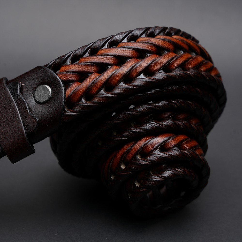 Zays Handcrafted Genuine Leather Belt for Men – Premium Quality, Adjustable, Stylish & Durable - (MB143-146) - Image 34