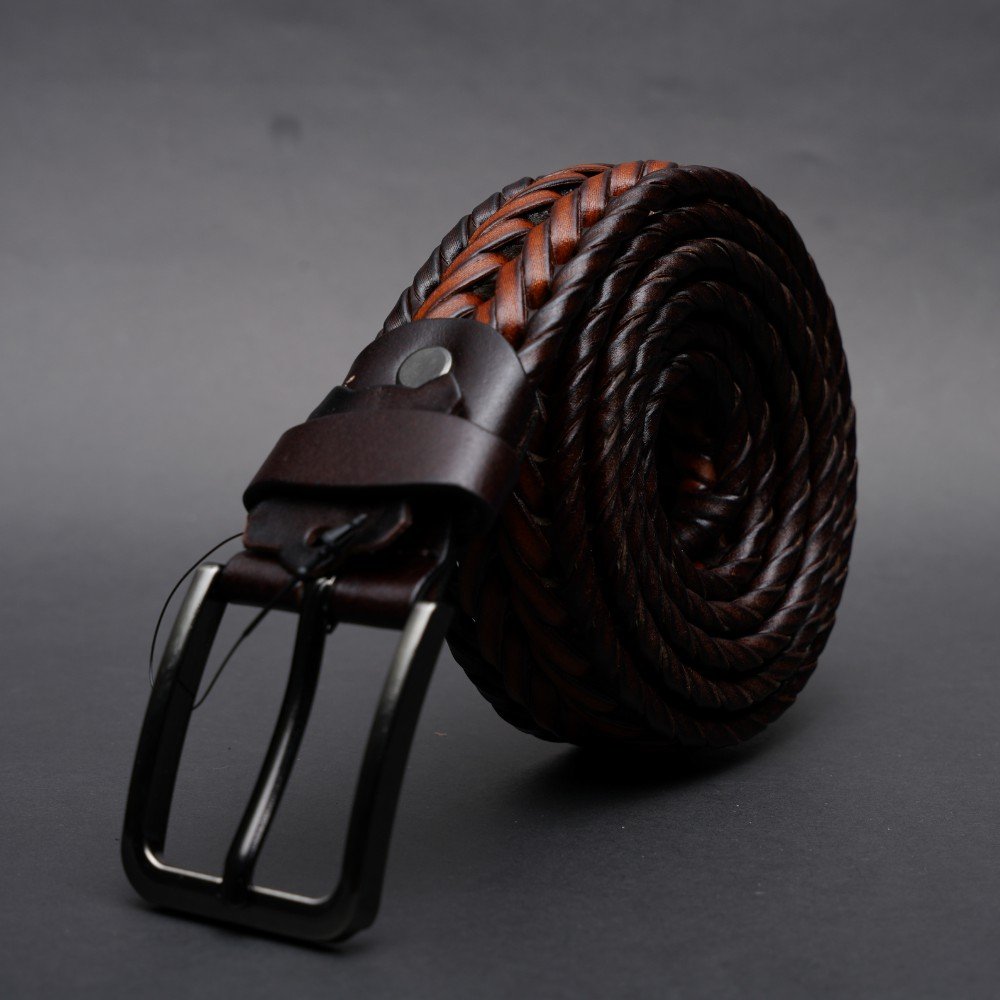Zays Handcrafted Genuine Leather Belt for Men – Premium Quality, Adjustable, Stylish & Durable - (MB143-146) - Image 36