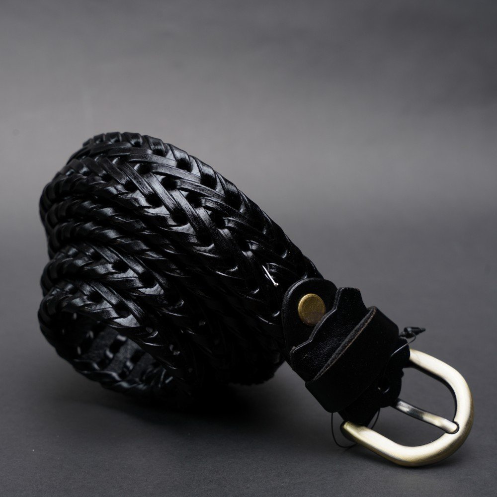 Zays Handcrafted Genuine Leather Belt for Unisex – Premium Quality, Adjustable, Stylish & Durable (WB101-104) - Image 11