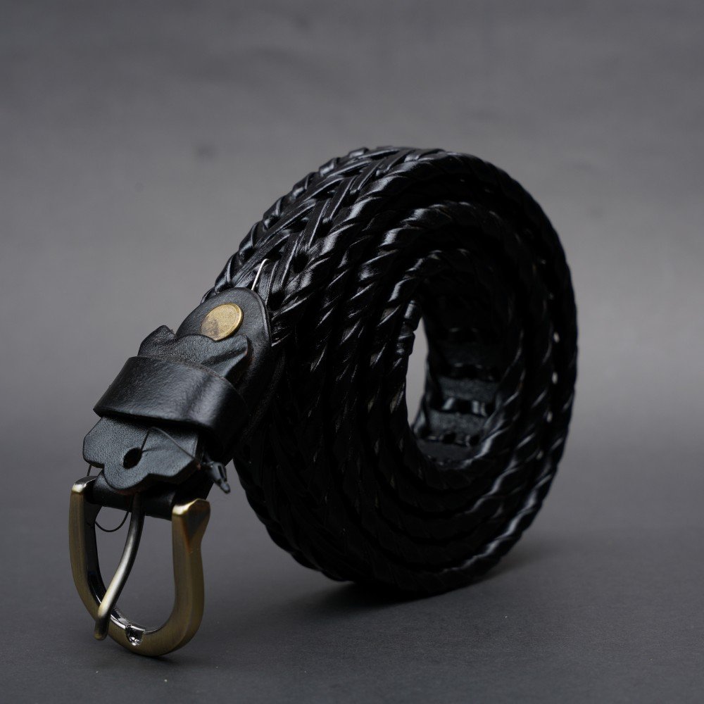 Zays Handcrafted Genuine Leather Belt for Unisex – Premium Quality, Adjustable, Stylish & Durable (WB101-104) - Image 20