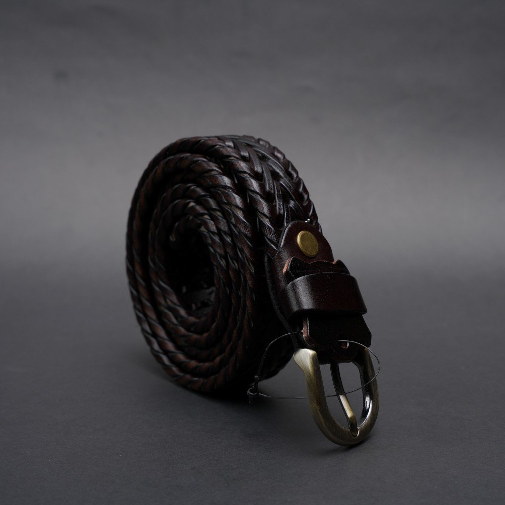 Zays Handcrafted Genuine Leather Belt for Unisex – Premium Quality, Adjustable, Stylish & Durable (WB101-104) - Image 13