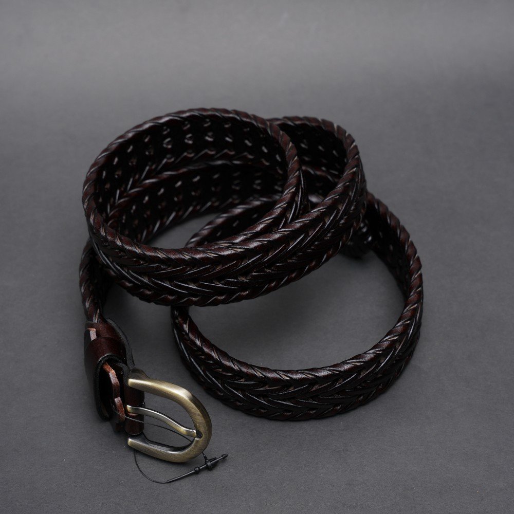 Zays Handcrafted Genuine Leather Belt for Unisex – Premium Quality, Adjustable, Stylish & Durable (WB101-104) - Image 17